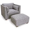 Franklin 821 Chair and Ottoman Set