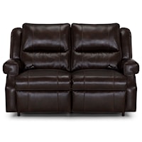 Power Reclining Loveseat with Power Headrest and Wand