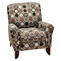 Lola High Leg Recliner with Contemporary Casual Style