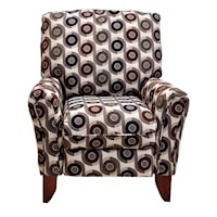 Lola High Leg Recliner with Contemporary Casual Style