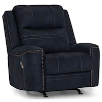 Power Rocker Recliner with USB Port