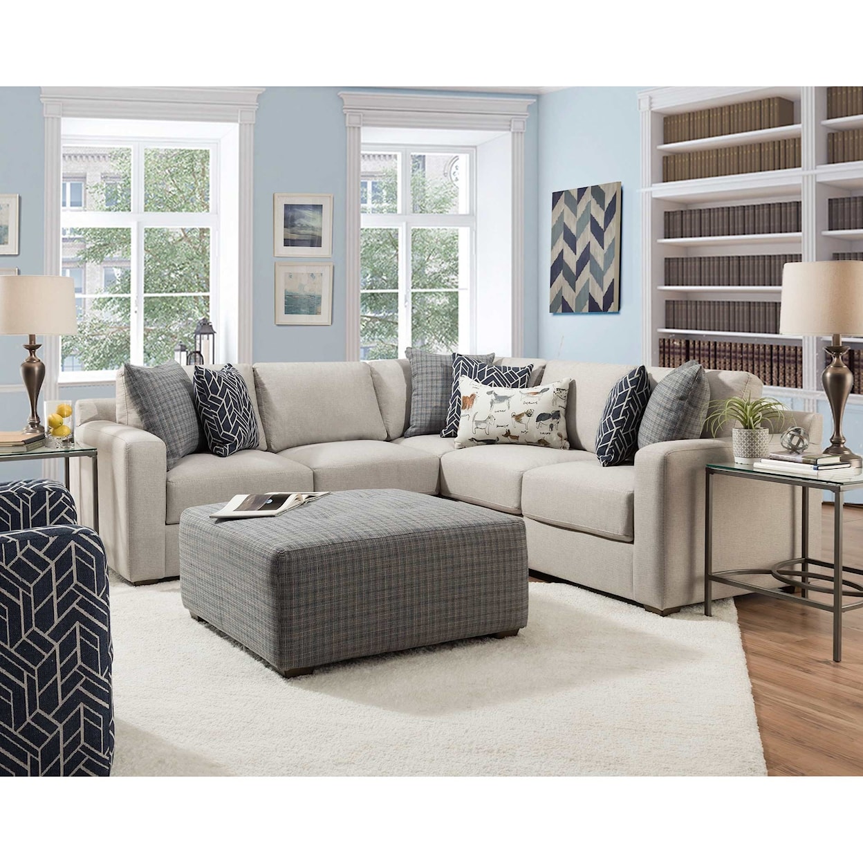 Franklin Oscar L-Shaped Sectional