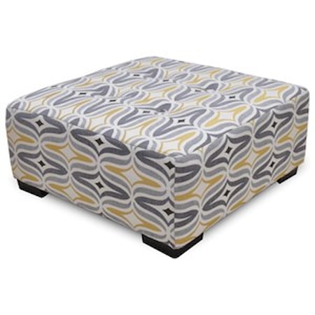 Square Cocktail Ottoman