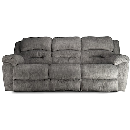90" Plush Reclining Sofa