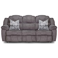 Power Reclining Sofa with USB Port and Pillows