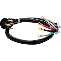 Smart Choice 4' 50-Amp. 4-Prong Range Cord