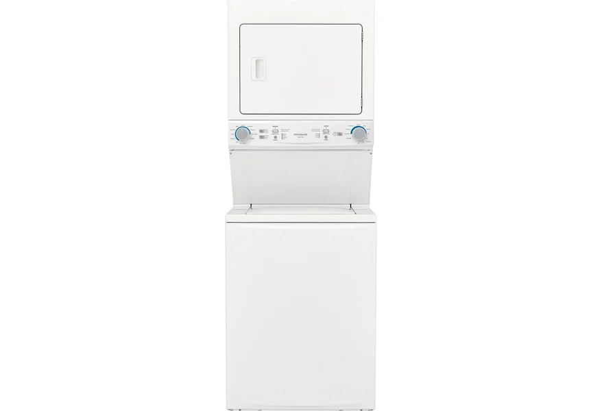 Washer and Dryer Combo Gas Washer/Dryer Laundry Center by Frigidaire at Furniture and ApplianceMart