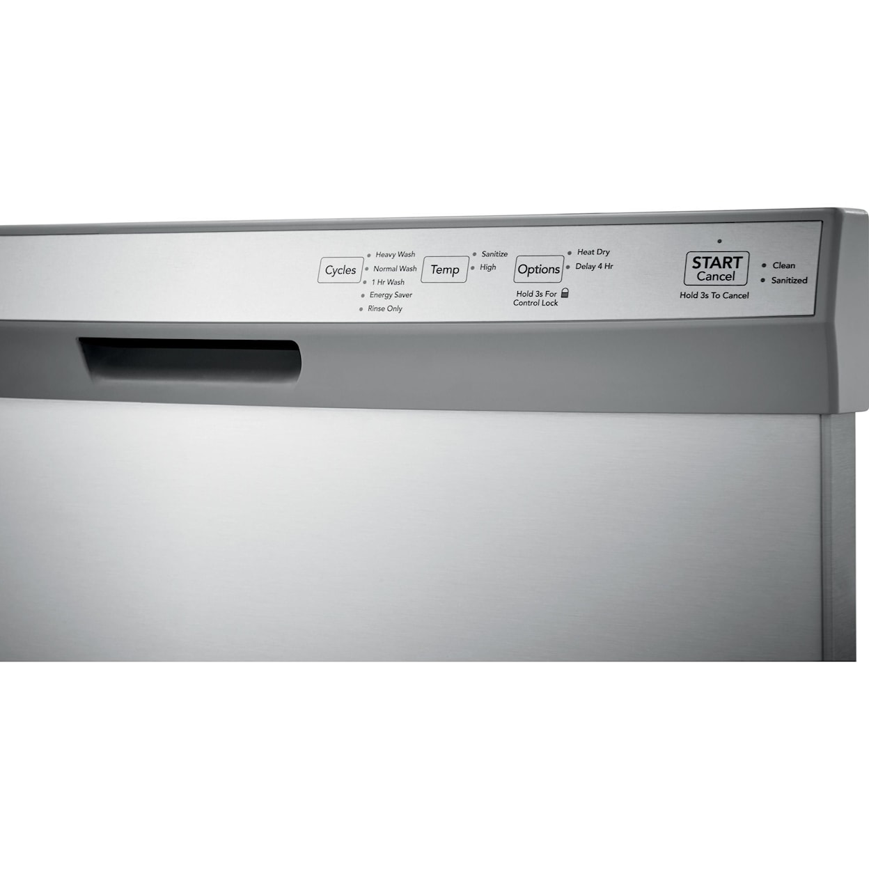 Frigidaire Dishwashers 24" Built-In Dishwasher