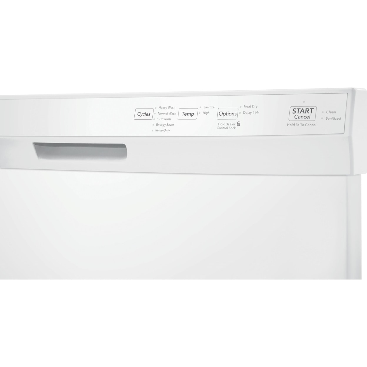 Frigidaire Dishwashers 24" Built-In Dishwasher