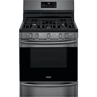 30'' Freestanding Gas Range with Air Fry