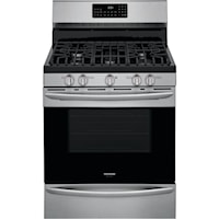 30'' Freestanding Gas Range with Air Fry