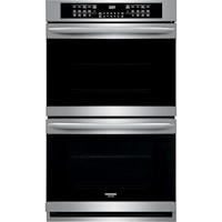 30" Double Electric Wall Oven with Quick Preheat