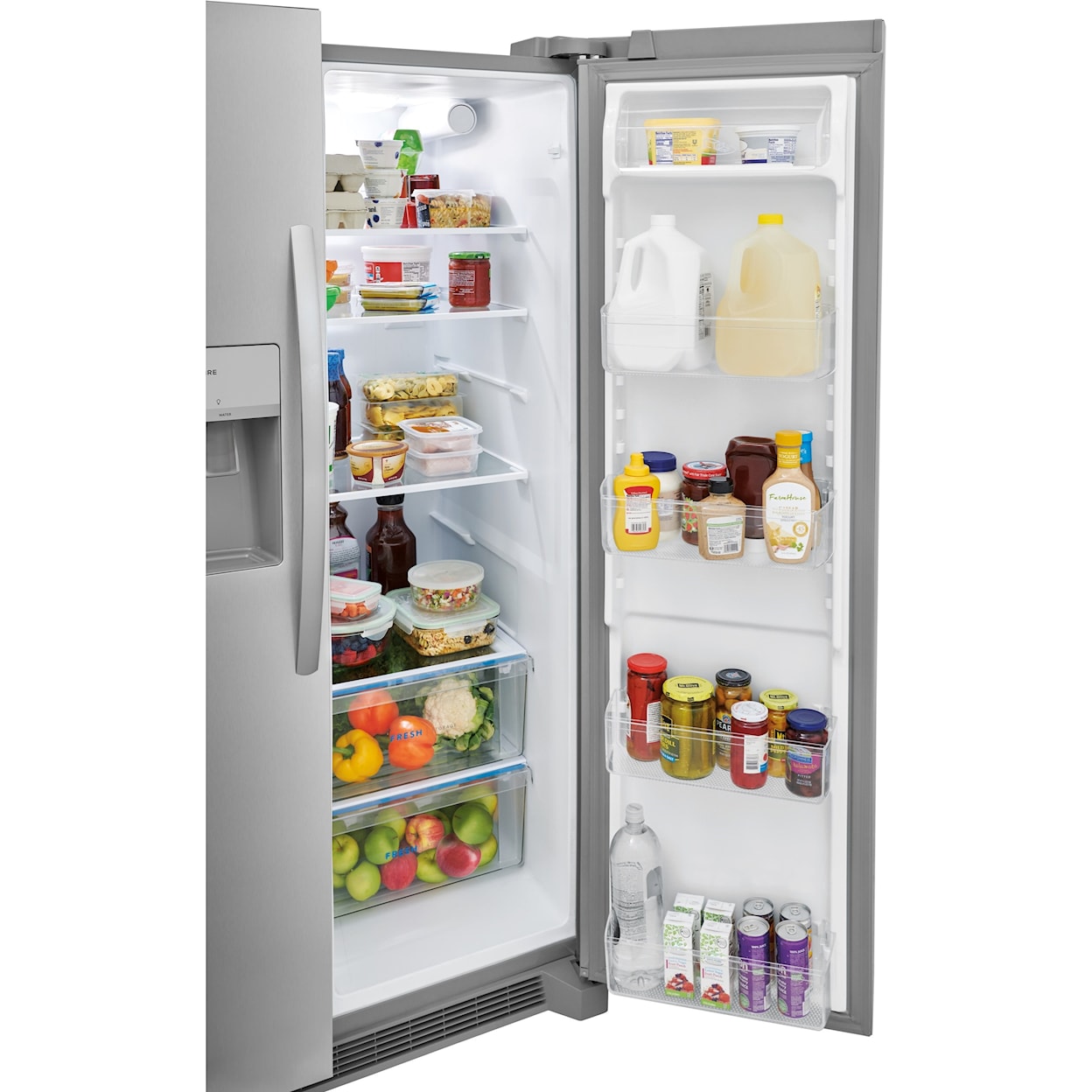 Frigidaire Gallery Side-by-Side Refrigerators Standard Depth Side by Side Refrigerator