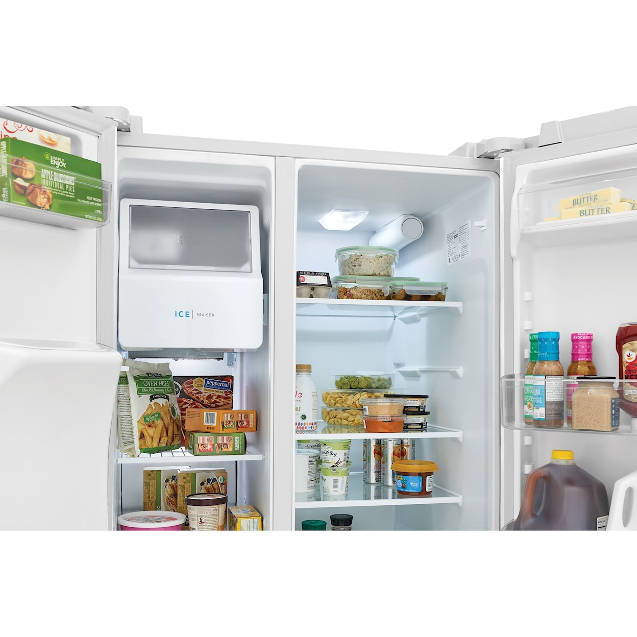 Frigidaire Gallery Side-by-Side Refrigerators Standard Depth Side by Side Refrigerator