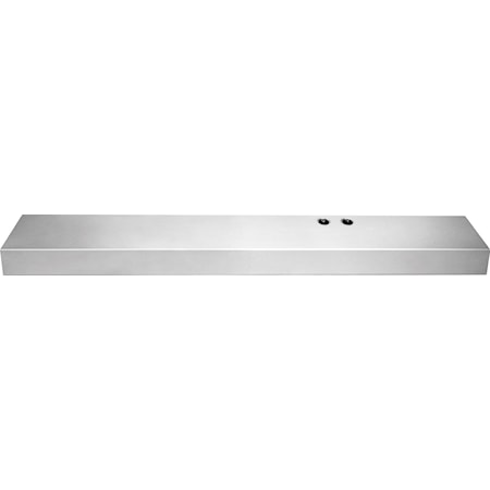 36" Overhead Range Hood with Convertible Exhaust System