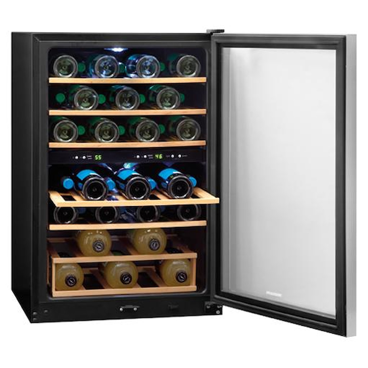 Frigidaire Wine Coolers 38 Bottle Two-Zone Wine Cooler