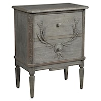2 Drawer Painted Chest
