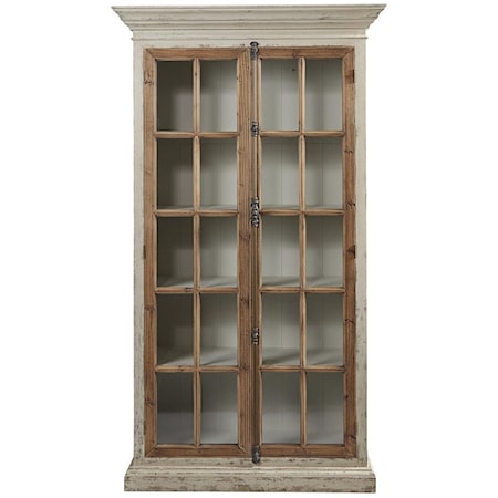 Two Toned Display Cabinet