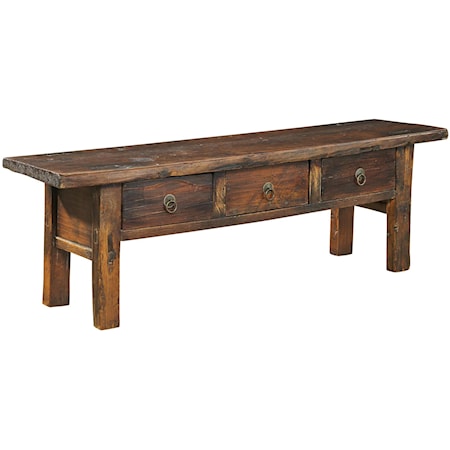 Antique Coffee Bench