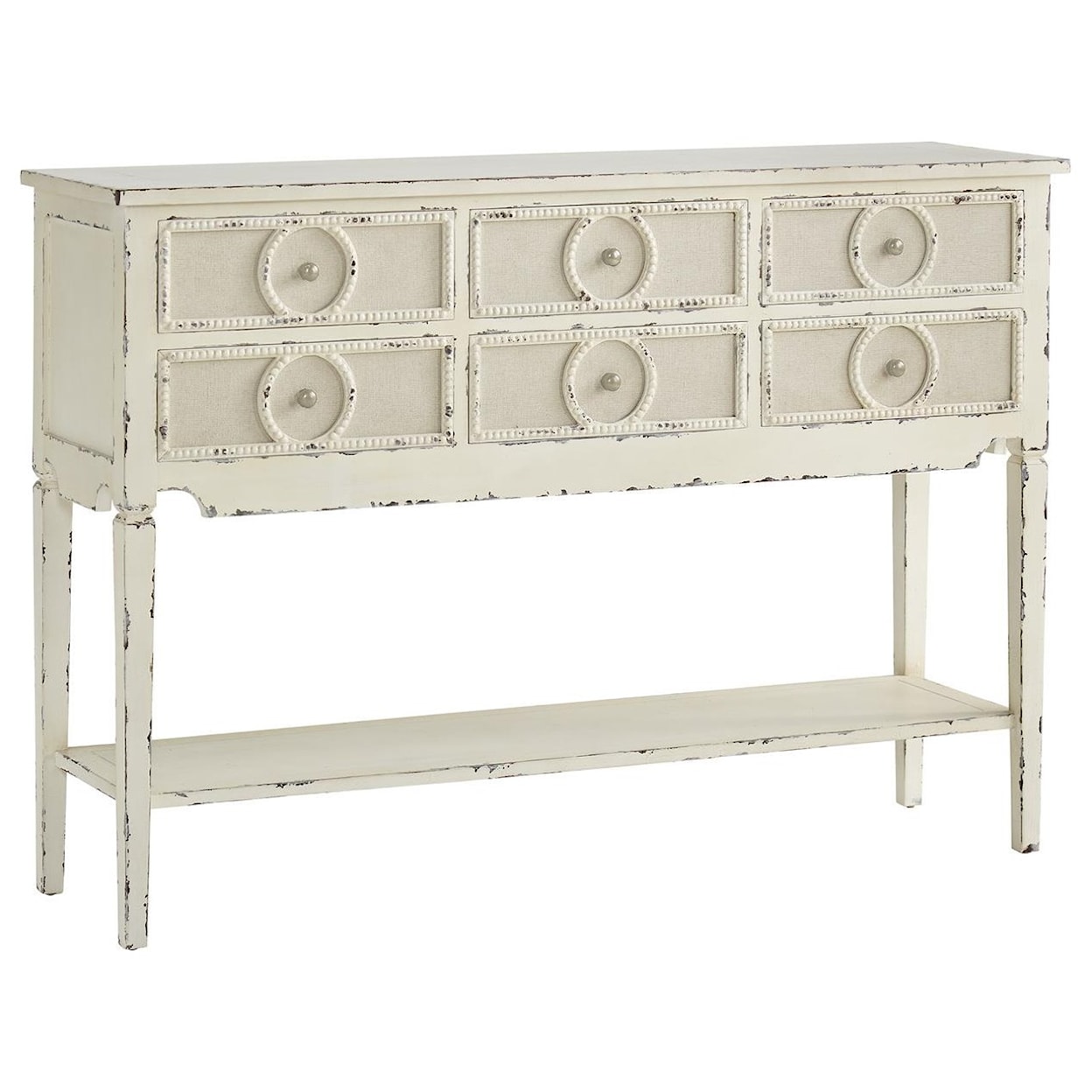 Furniture Classics Chest and Dining Greta Six Drawer Console