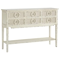 Greta Six Drawer Console