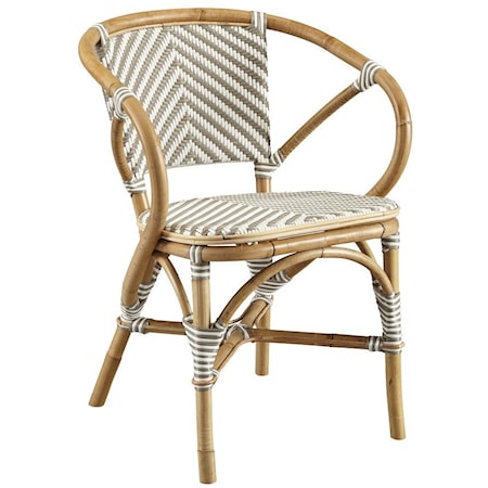 Gray Pearl Bistro Chair