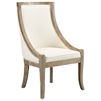 Linen Scoop Chair