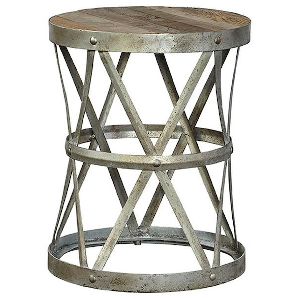 Furniture Classics Industrial Industrial End Table