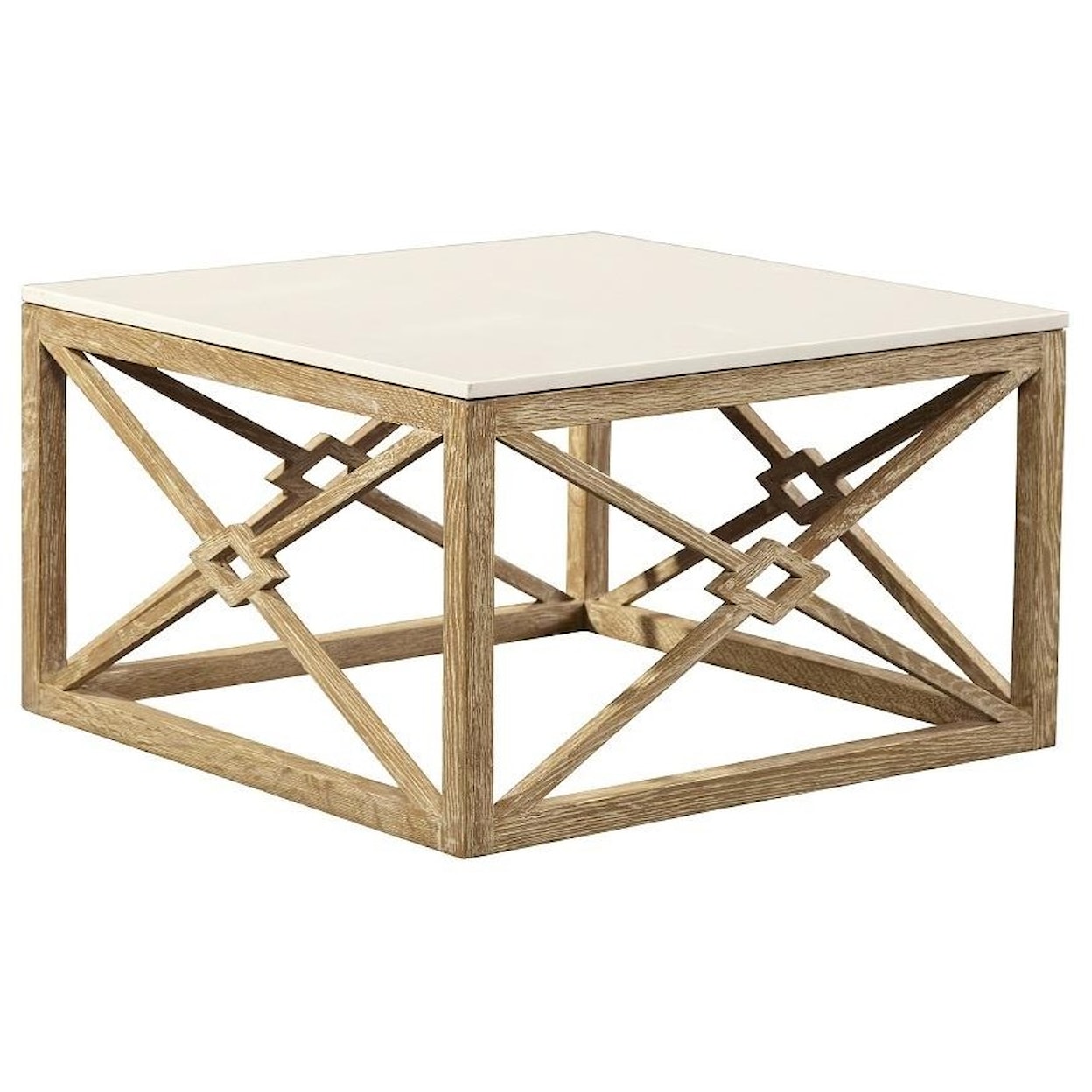 Furniture Classics Occasional Tables White Marble Top Coffee Table