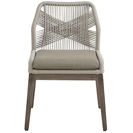 Gray Fiddler Chair