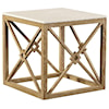 Furniture Classics White Marble White Marble Side Table