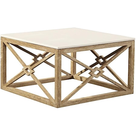 White Marble Coffee Table