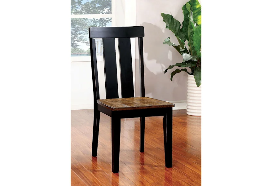 Alana Set of Two Side Chairs by Furniture of America at Furniture and More