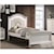 Furniture of America - FOA Allie Contemporary Glam Twin  Bed with Upholstered Headboard with LEDS