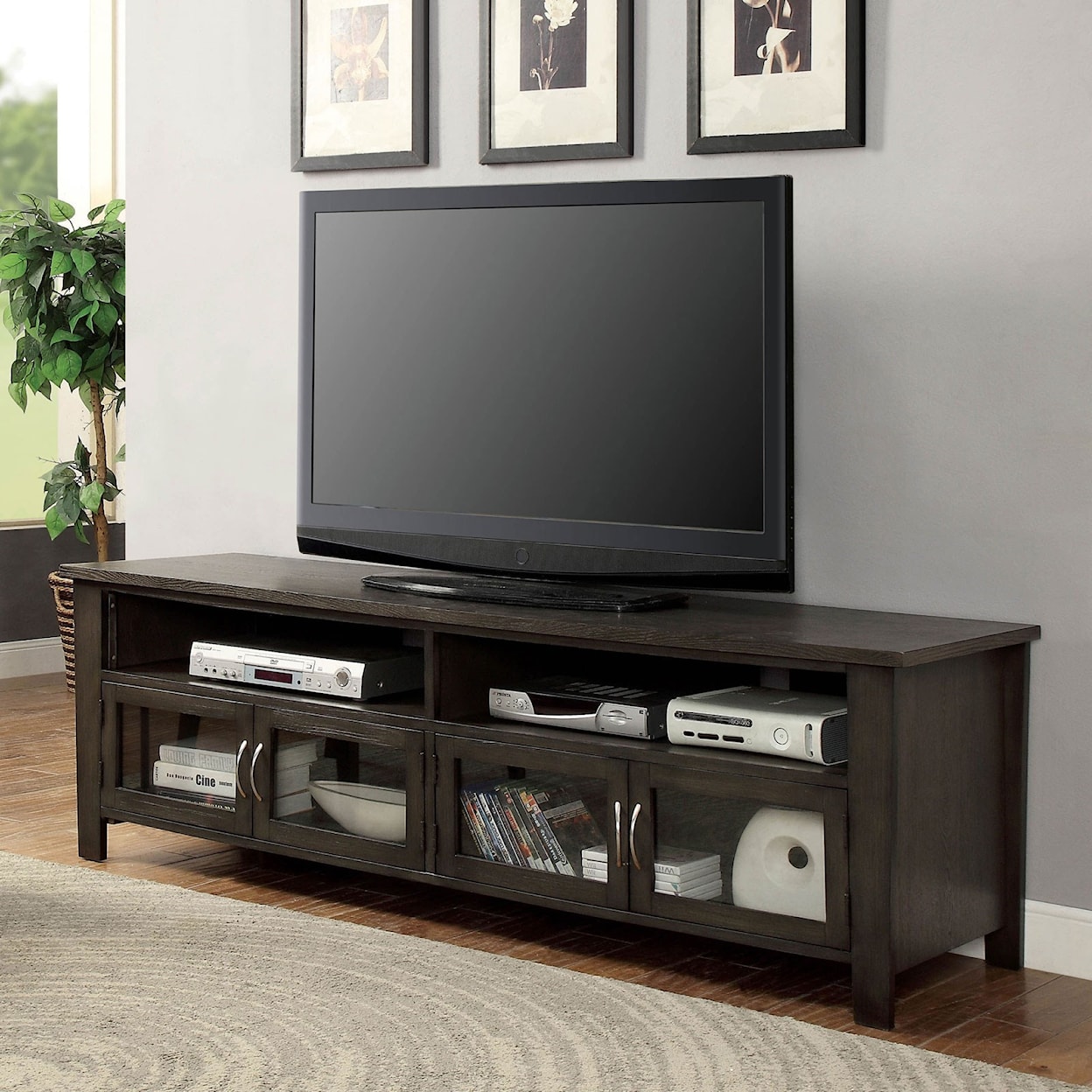 Furniture of America - FOA Alma 72" TV Stand