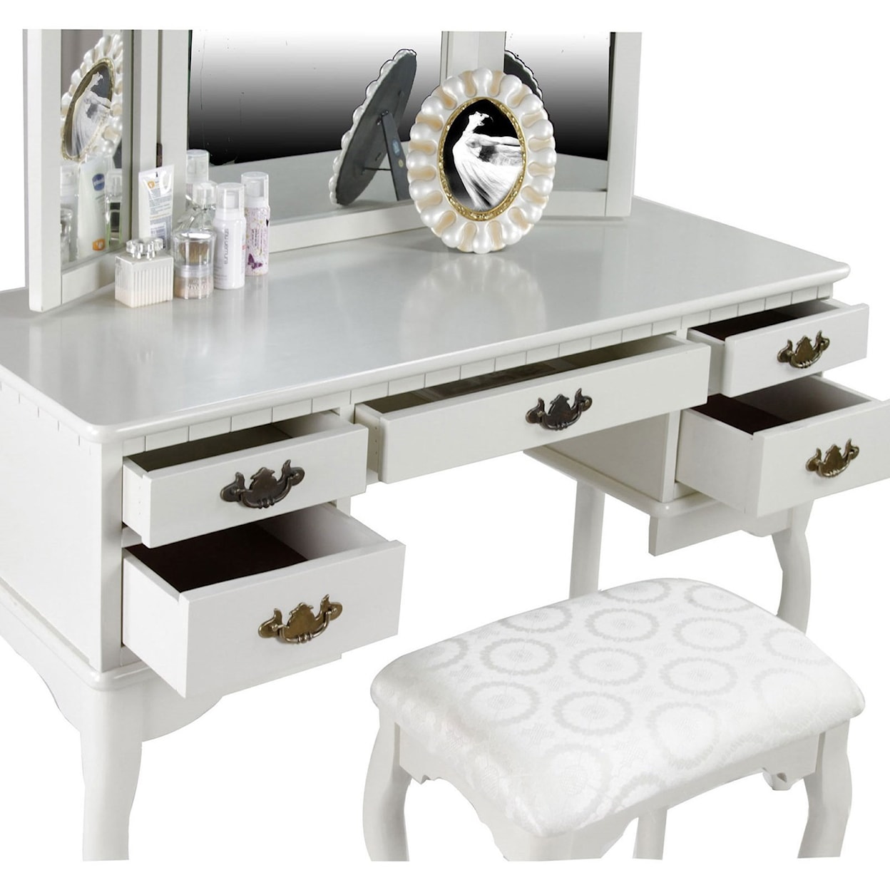 Furniture of America - FOA Ashland Vanity Table