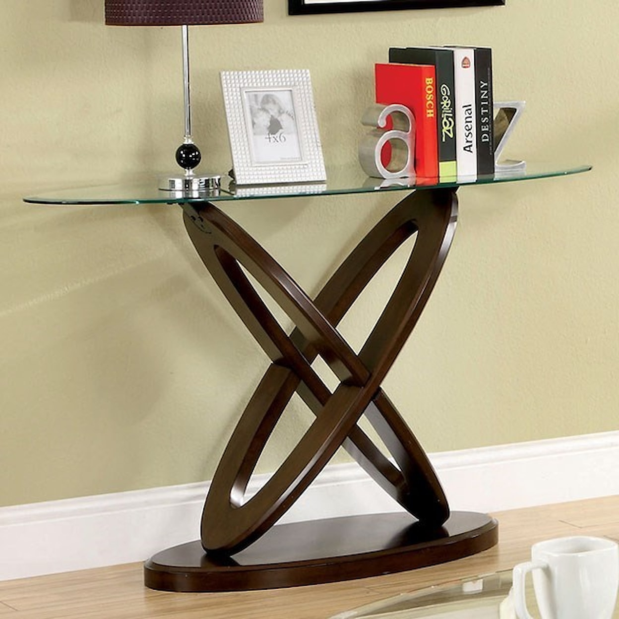 Furniture of America Atwood II Sofa Table