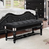 Glam Tufted Bench 