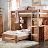 FUSA Beckford Twin/Twin Loft Bed