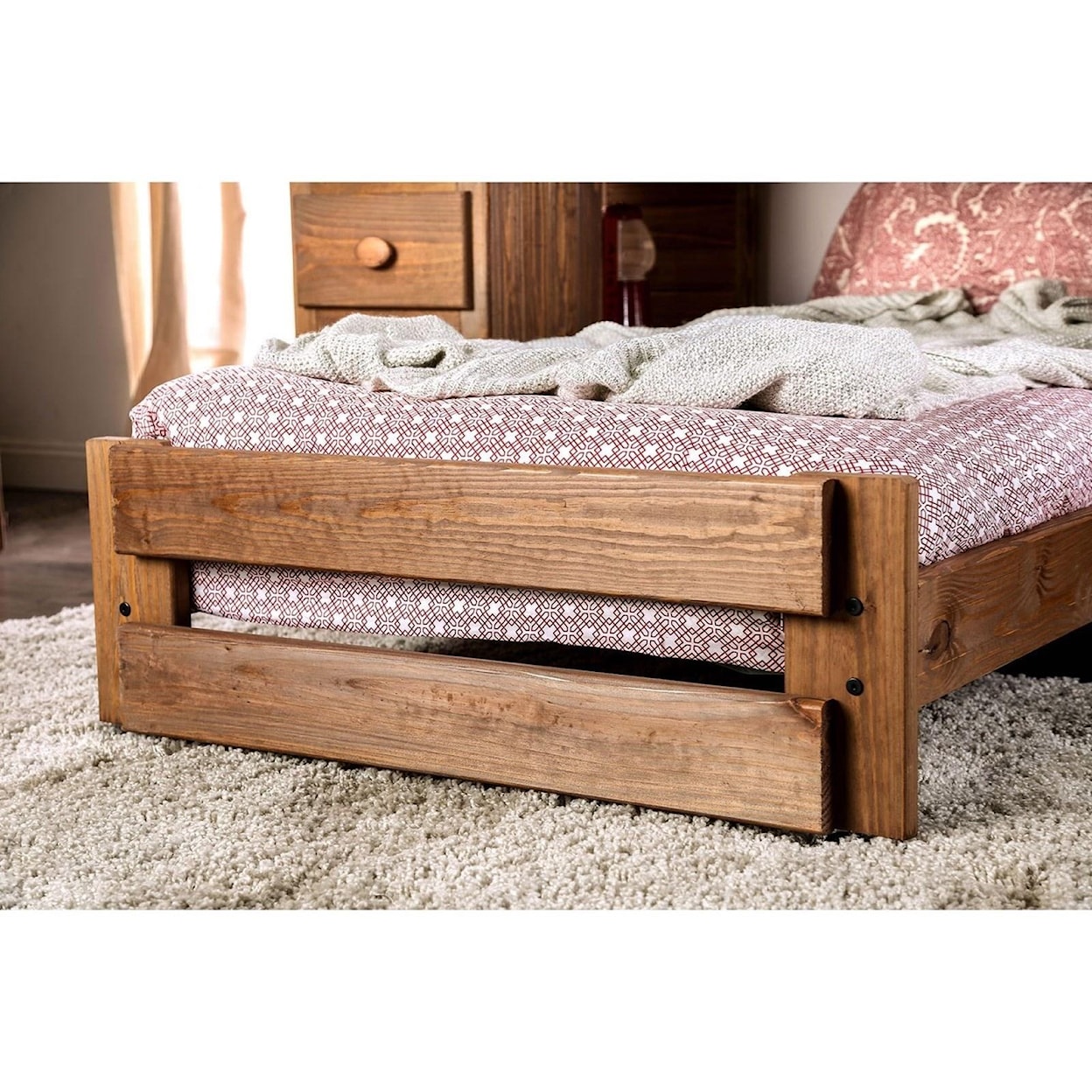 Furniture of America - FOA Beckford Twin/Twin Loft Bed