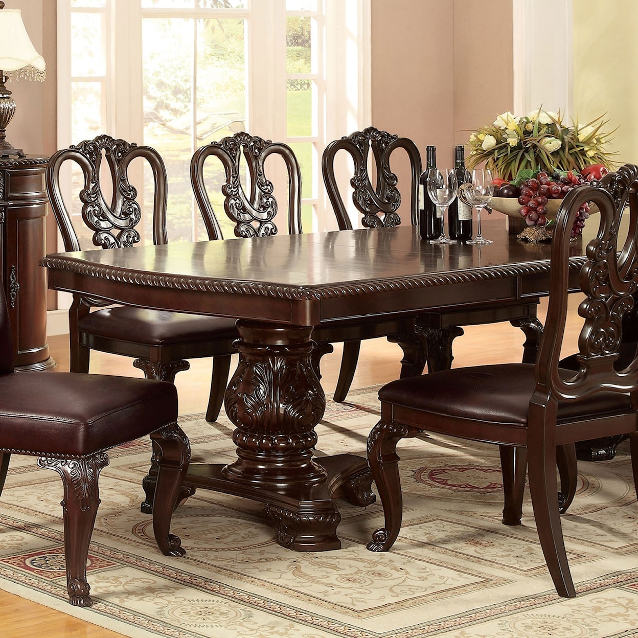 Furniture of America - FOA Bellagio Dining Table 