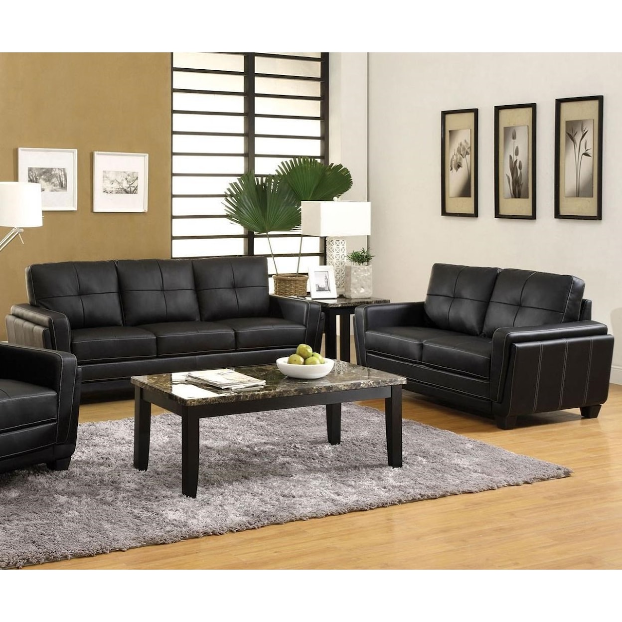 Furniture of America - FOA Blacksburg Sofa + Love Seat