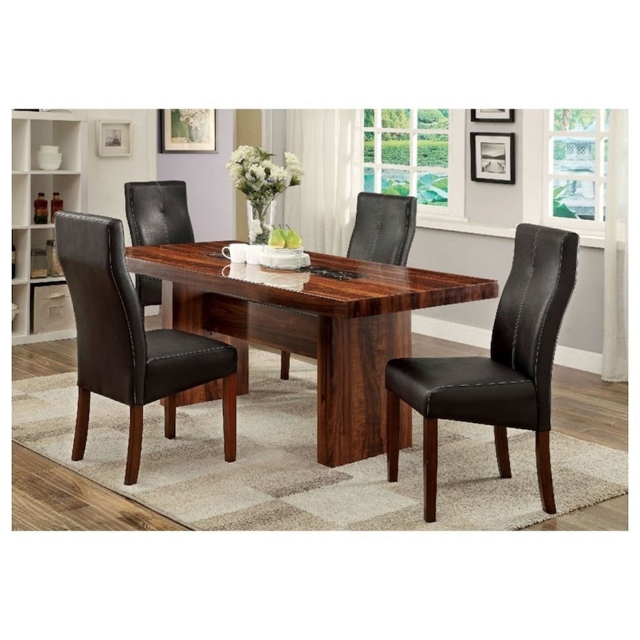 Furniture of America Bonneville I Dining Table