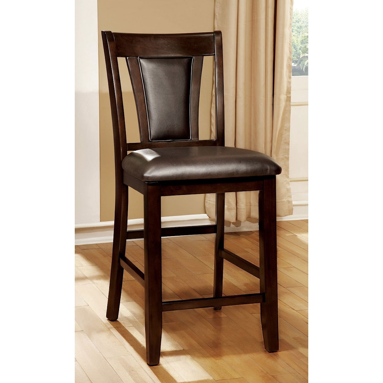 Furniture of America Brent Counter Height Chair