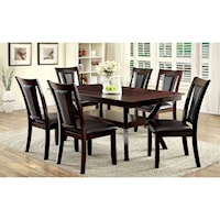 Contemporary 7 Pc Dining Set