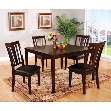 5 Pc Dining Table Set