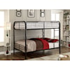 Furniture of America Brocket Metal Full/Full Bunk Bed