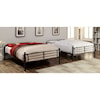 FUSA Brocket Metal Full/Full Bunk Bed