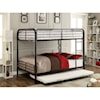 Furniture of America - FOA Brocket Metal Full/Full Bunk Bed