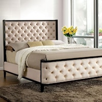 Luxury Wingback King Canopy Bed